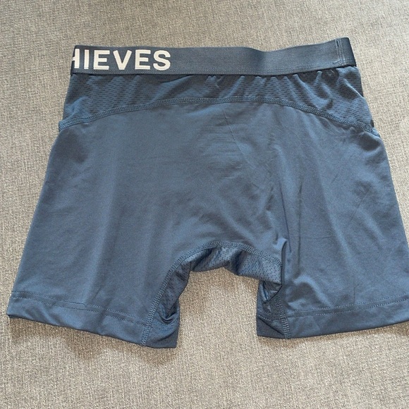 Pair of Thieves Light Blue Gray Boxer Briefs - Picture 2 of 3